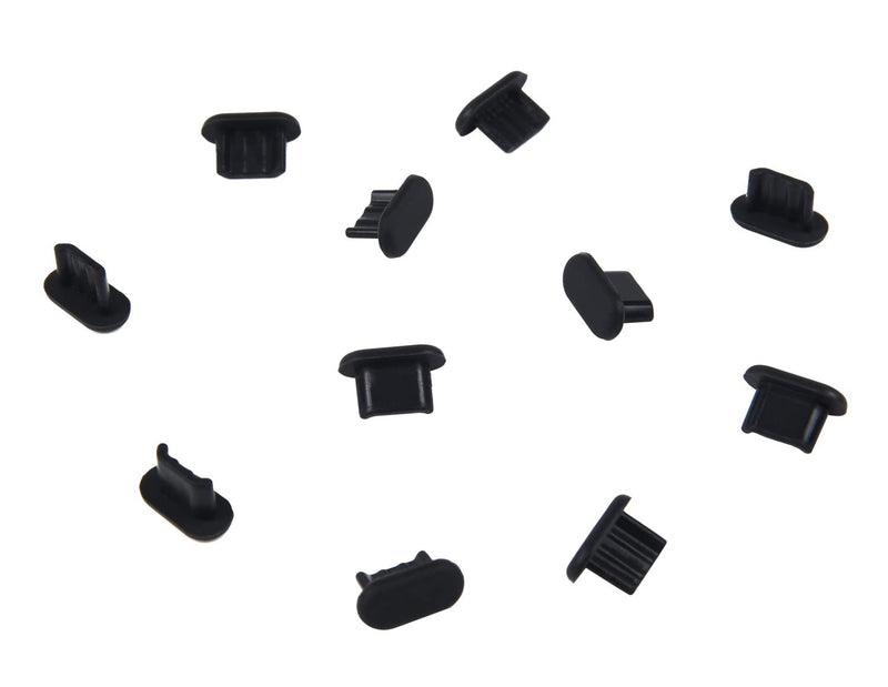 25 PCS Micro USB Dust Plug, Silicone Anti Dust Plug for Micro USB Port, Micro USB Cap Port Cover Anti Dust Protector Micro-USB 25PC