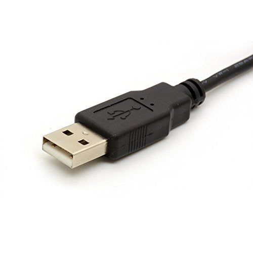 1.5M USB to Printer Adapter Cables 90 Degree USB 2.0 A Male to B Up Angle Plug Converter Lead 480Mbps High Speed Adaptor Scanner Extension Cord (UP)