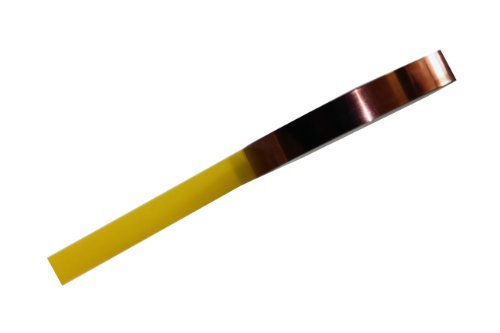 1 Mil Kapton Tape (Polyimide) - 1/2" X 36 Yds Amber