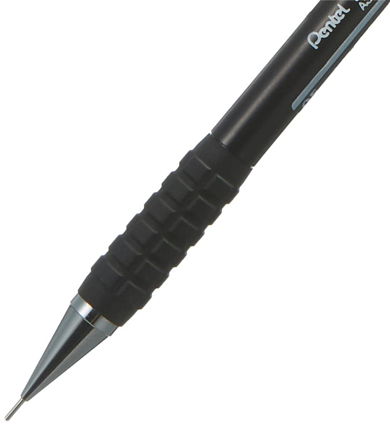 Pentel(R) Sensi-Grip(R) Automatic Pencil, 0.5 mm, Black