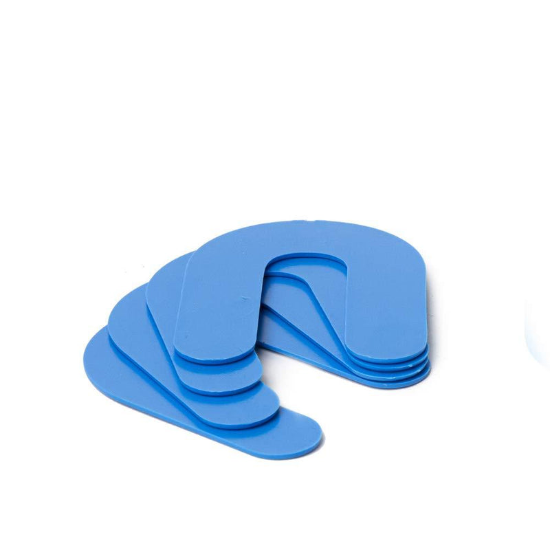 1/16" x 1-1/2" x 2" Plastic Shims Structural Horseshoe U Shaped, Tile Spacers, Blue, Quantity 100 by Bridge Fasteners… 1/16"
