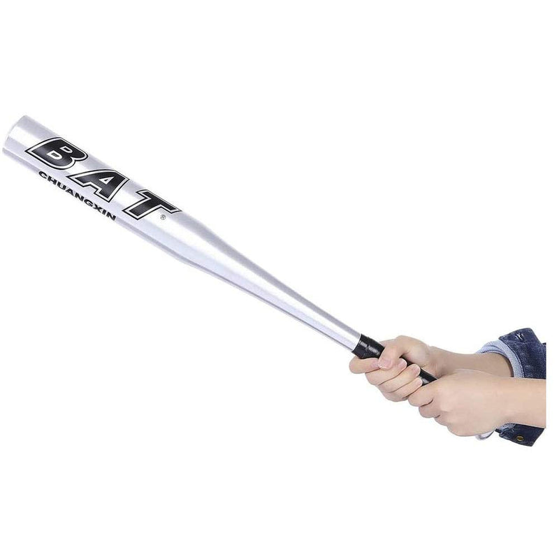 SZYT Baseball Bat Self-Defense Softball Bat Home Defense Lightweight Aluminum Alloy 28 inch Silver