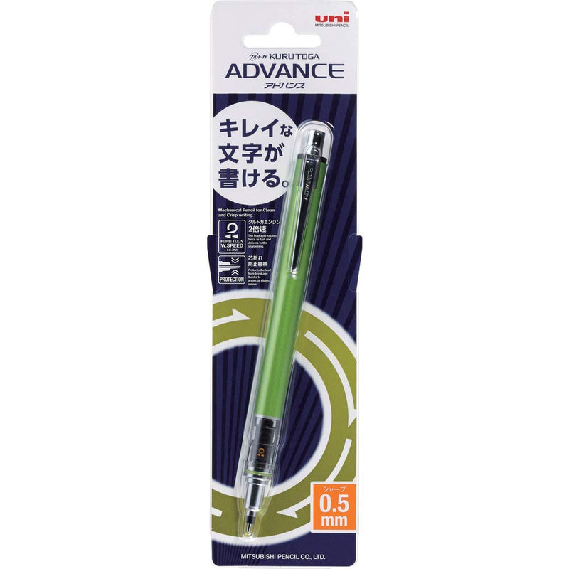 Uni Writing neatly Mechanical Pencil, Lime Green, 0.5mm (M5-5591P.5)