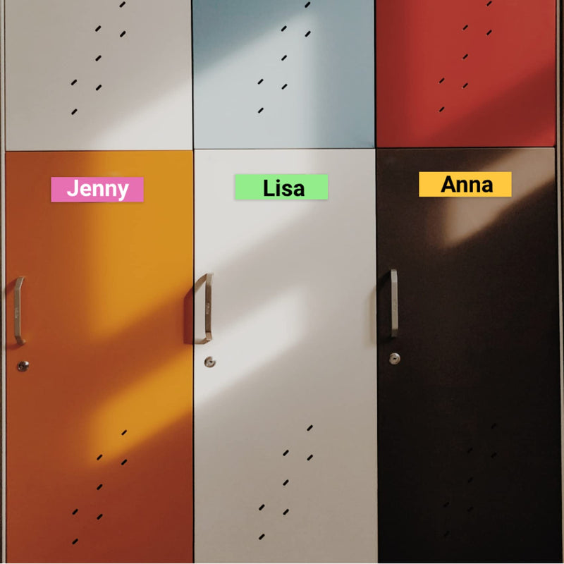 4-Pack 12mm 0.47 Inch P Touch Label Maker Tape TZe-MQP35 TZe-B31 C31 D31 Label Tape, Compatible with Brother P Touch PT-D210 PT-H100 PT-H200 PT-D400, Laminated TZe TZ Tape, Pink/Orange/Yellow/Green