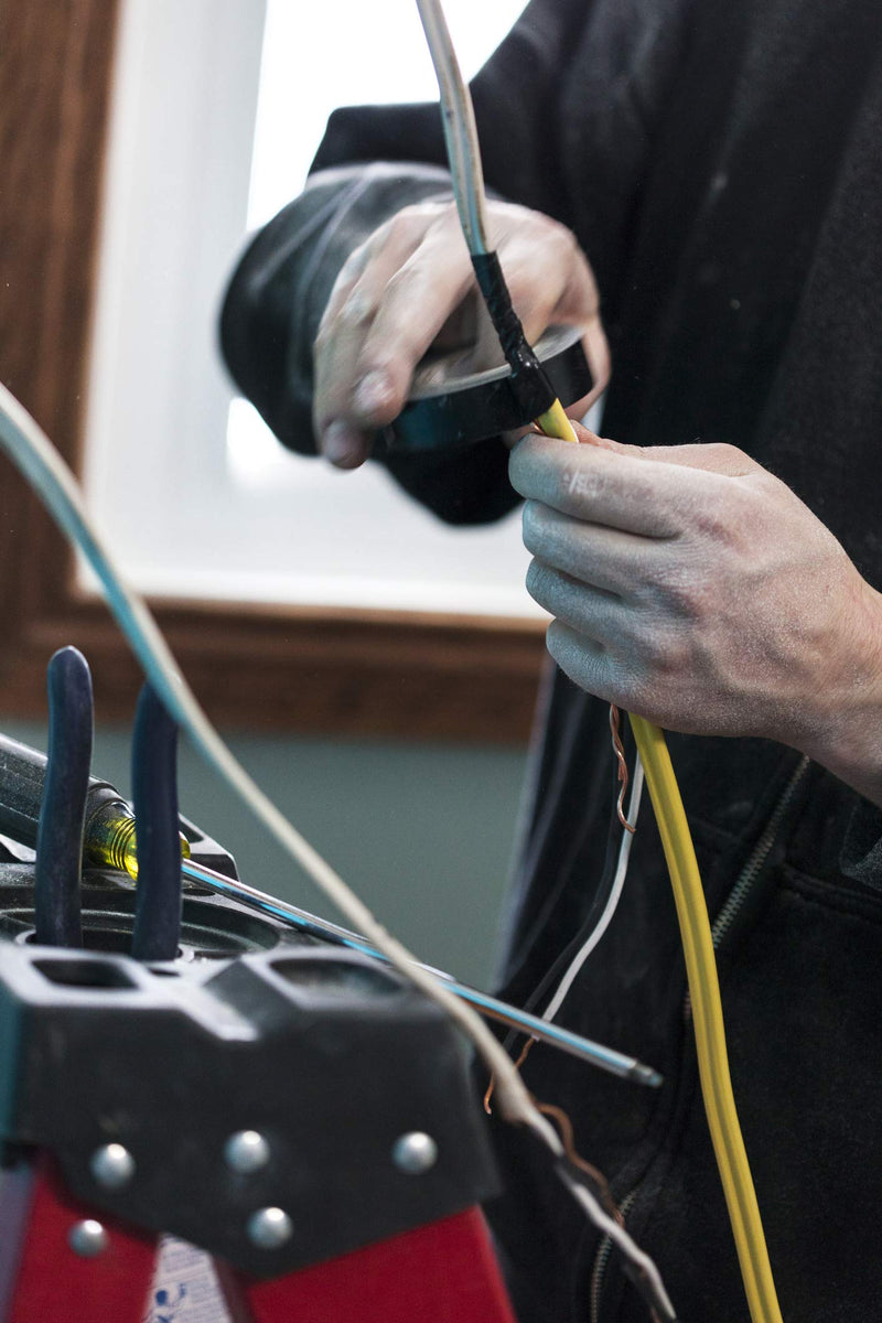 GTSE Vinyl Electrical Tape, 3/4 in x 66 ft, Black Waterproof Tape, UL & CSA Listed, Flame Retardant, UV Resistant, 3 Rolls