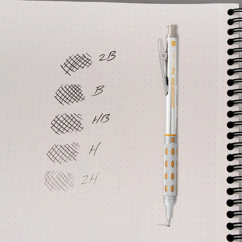 Pentel Super Hi-Polymer Lead Refill 0.9mm, HB, 45 Pieces of Lead (L509BP3HB-K6)