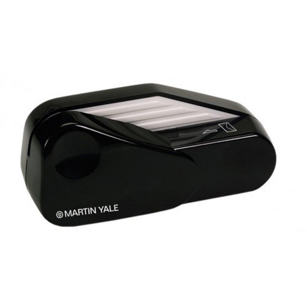 Martin Yale 1624 Manual Letter Opener, Automatically Activates When Envelope is Inserted, Blades are Fully Enclosed - Black Pack of 1