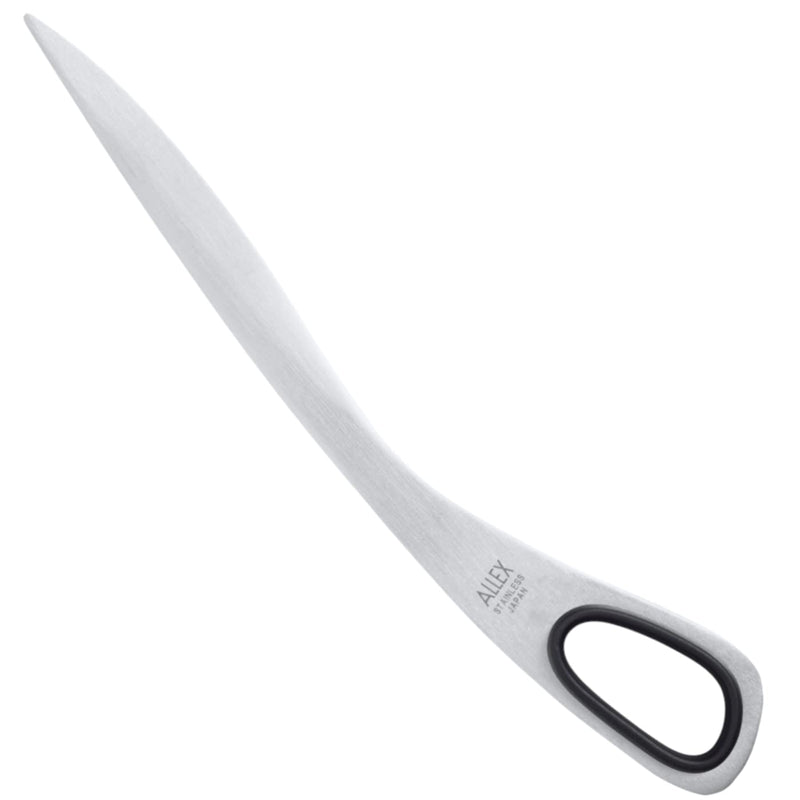 ALLEX Letter Opener Knife Japanese Stainless Steel 6.7 Inch, Razor Letter Opener Sword Made in JAPAN, Japanese Envelope Opener Paper Knife Tool, Silver Black SP-170