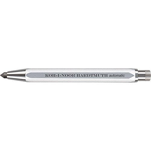 KOH-I-NOOR 5640 - Metal mechanical pencil"automatic" with lead sharpener, mine strength 5.6 mm - silver