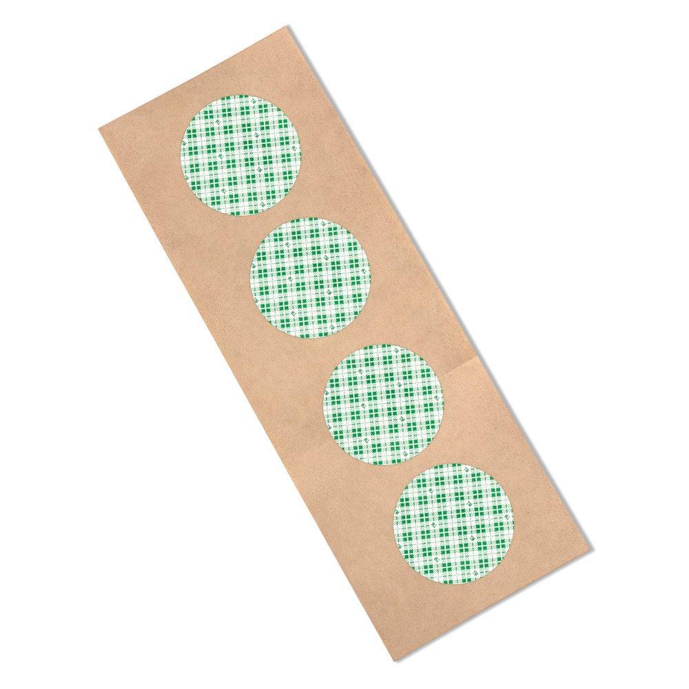 3M 4026 Circle-2"-5 Natural Polyurethane Double Coated Foam Tape, 200 Volts Dielectric Strength, 2" Length, 2" Width (Pack of 5)