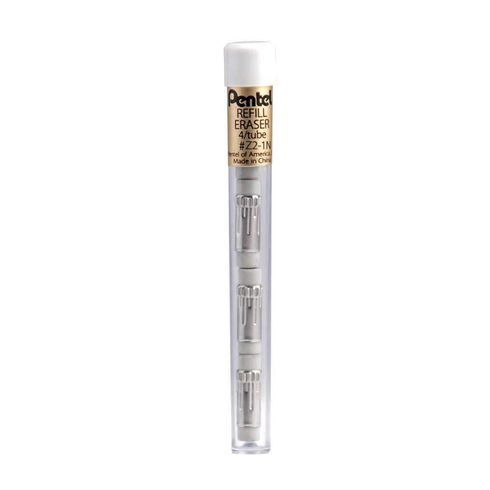 Pentel Eraser Refills, 4 per Pack (Z2-1N)
