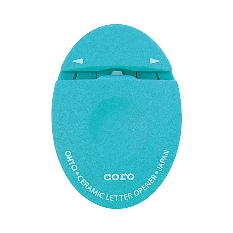 Ohto letter opener ceramic letter opener white CLO-700C-BL blue