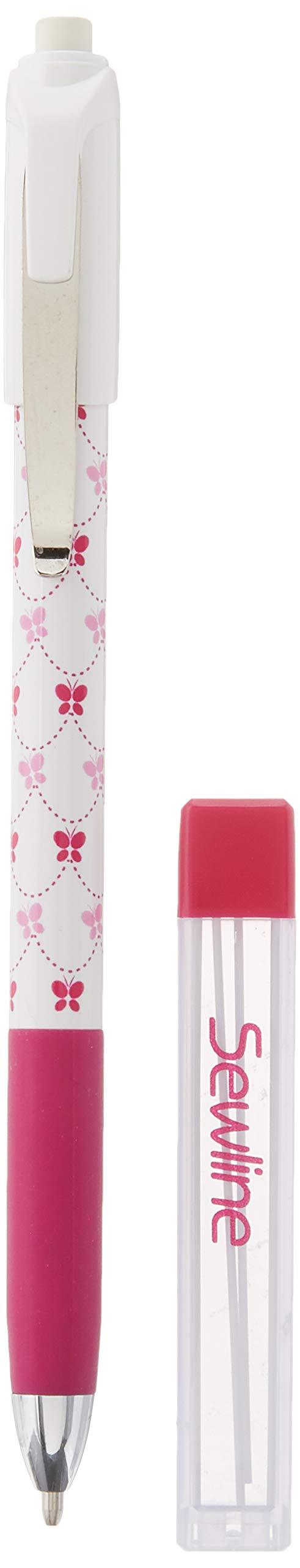 Sewline White Ceramic Lead fabric pencil and Lead Оne Расk