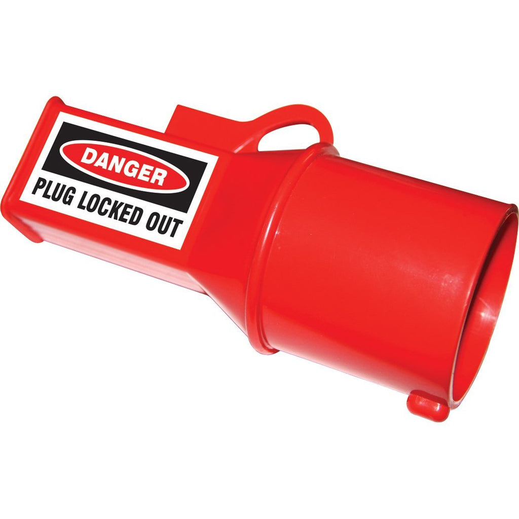 Lockout Safety Supply 7267 Pin and Sleeve - Socket Lockout, XL, Red