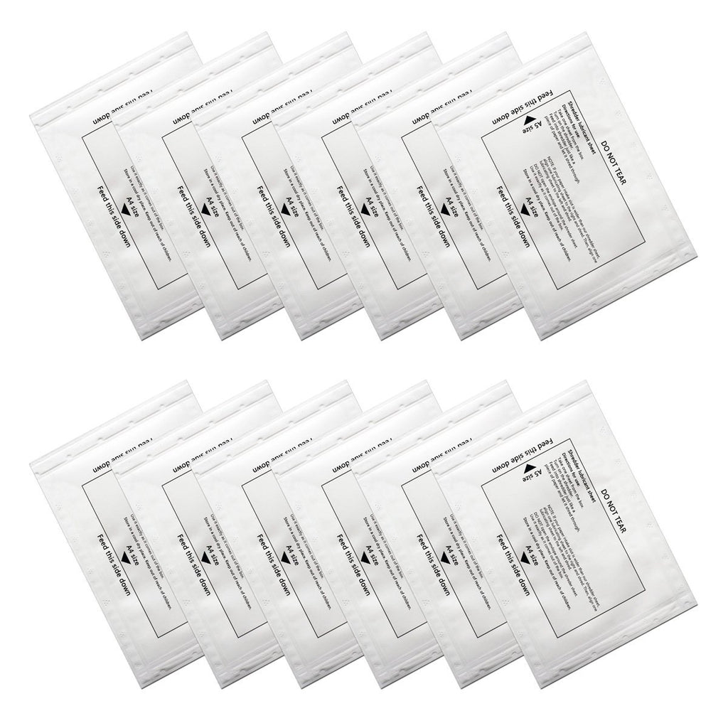 Ansoon Paper Shredder Lubricant Sheets, Paper Shredder Sharpening & Lubricating Sheets (24PCS) 24PCS