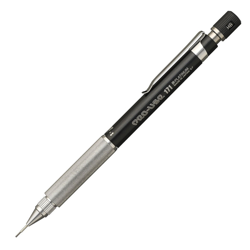 Platinum Pro Use 171 Mechanical 0.7mm Black Pencil,MSDA-1500C#1