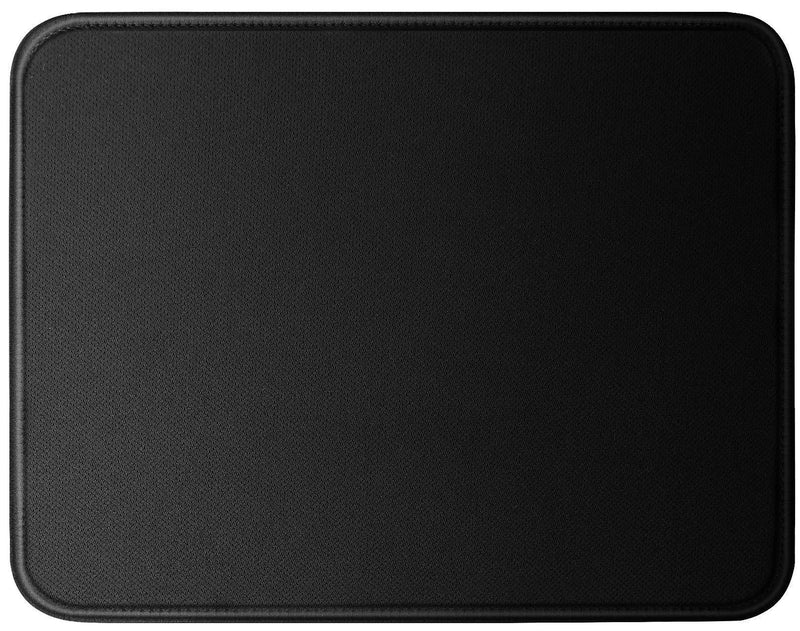 Mouse Pad 1pc 11 x 8 3/4"- Black Basic Gaming Mousepad with Stitched Edges, Non-Slip Rubber Base & Large Surface- Premium Waterproof Mouse Mat for Laptop, Computer & PC (1 Pack) 1Pack