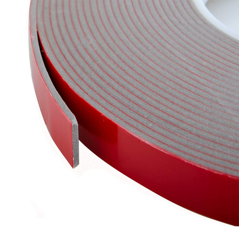 Double Sided Tape Heavy Duty Waterproof Mounting Adhesive Tape VHB Foam Tape for LED Strip Lights Home Decoration Office Decorations (33Ft x 0.8" x 0.08") 33Ft x 0.8" x 0.08"