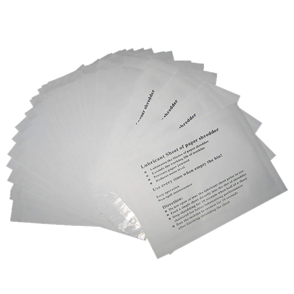 VANRA Shredder Lubricant Sheets (Pack of 24) Pack of 24