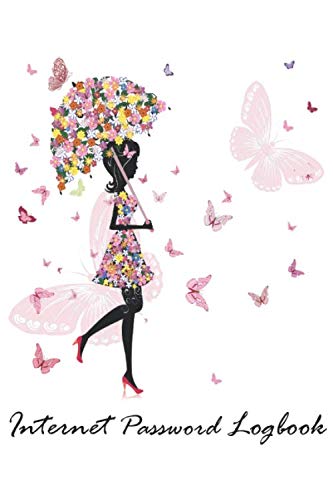 Internet Password Logbook: For women and girls