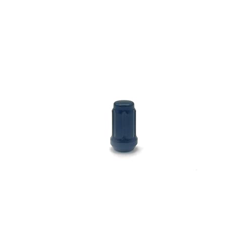 M12x1.25 Lug Nuts, 20pcs Black Closed End Lug Nuts with 1 Socket Key Compatible with Altima, Maxima, Subaru Infiniti Aftermarket Wheel