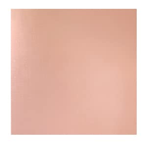 1 Pieces 99.9% Pure Copper Sheet, 12" x 12", 18 Gauge(1mm) Thickness, Film Attached Copper Plate, Great for Jewelry, Crafts, modelers 1 12" x 12", 18 Gauge(1mm)
