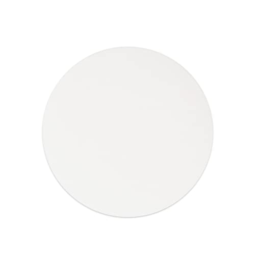 stonylab Quantitative Filter Paper Laboratory, Pack of 100 Cellulose Filter Paper Circles with Slow Flow Rate and 10 Micron Particle Retention, 74 mm Diameter