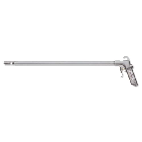 Guardair Long John Safety Air Gun with 36-Inch Aluminum Extension, High Performance OSHA Compliant Alloy Nozzle, Gray/Silver (75LJ036AA) 36 Inch 1