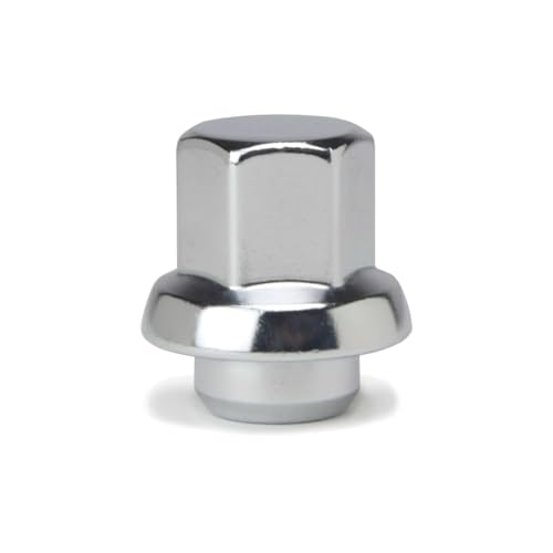 Set of 20pcs 7/16-20 Snowflake Closed End Mag Seat Lug Nuts Compatible with 1976-1981 GM Corvette Camaro Firebird Trans AM, Chrome 20