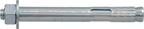 Hillman Zinc Hex Sleeve Anchors for Concrete & Masonry, 3/8 x 3 in