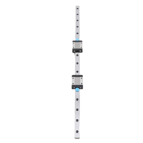 MGN12B Mini Linear Rail Guide, 400mm Linear Sliding Gide with 2x MGN12B Bearing Block for DIY Printer and CNC Machine