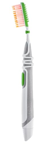 Dr. Best Vibrating Breathing Toothbrush Medium (Pack of 1) | Fine, gently vibrating bristles provide up to 50% better accessibility between teeth* and intensive cleaning. 1pc (pack of 1)