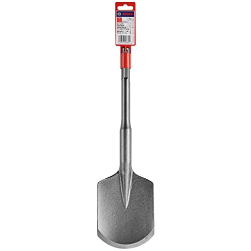 BOSCH HS1922 4-1/2 In. x 17 In. Clay Spade SDS-Max Hammer Steel Ideal for Digging Applications in General Gardening, Landscaping SDS Max Clay Spade 17 In.