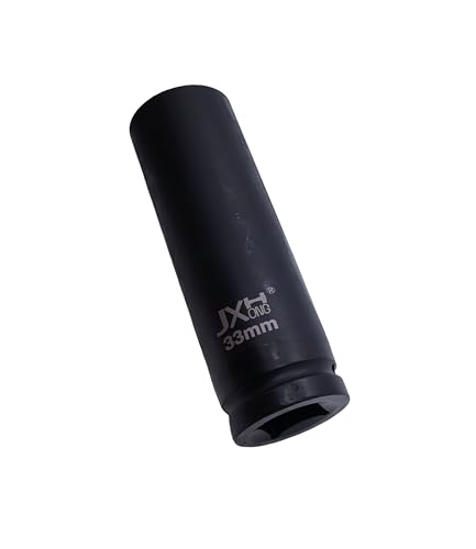 1-Inch Drive Metric Extra Deep Impact Socket, 33mm