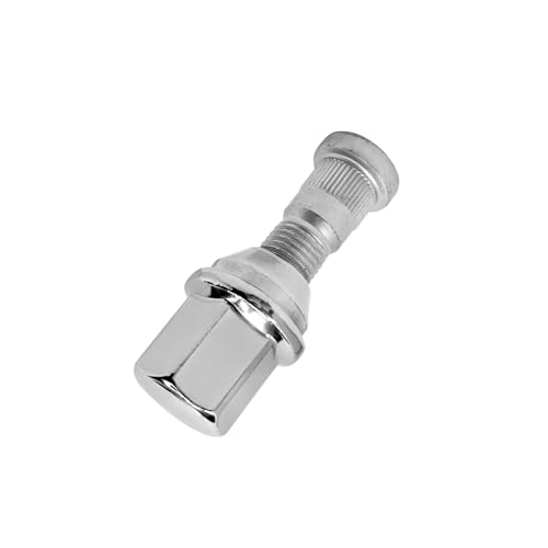 10PCS M14x1.5 Chrome Wheel Lug Stud Nut Set Compatible with 2011-23 Jeep Grand Cherokee Wrangler Gladiator Ford Mustang Ram 1500 2500 3500 Dodge Durango Challenger Charger 10PCS
