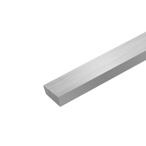 2pcs 304 Stainless Steel Flat Bar, 1/4" x 2" x 8" (TxWxL) Brushed Finish Trim Strips Stainless Steel Sheet for Kitchen DIY Craft Making 1/4" x 2" x "8"