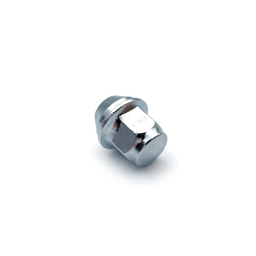 M12x1.5 Chrome Lug Nuts 1-1/4" Heigh, Compatible with Focus, Fusion, Escape, EcoSport, Fiesta, Lincoln, MKC, MKZ, OEM Factory Style Replacement Lug Nuts, 20 Pack