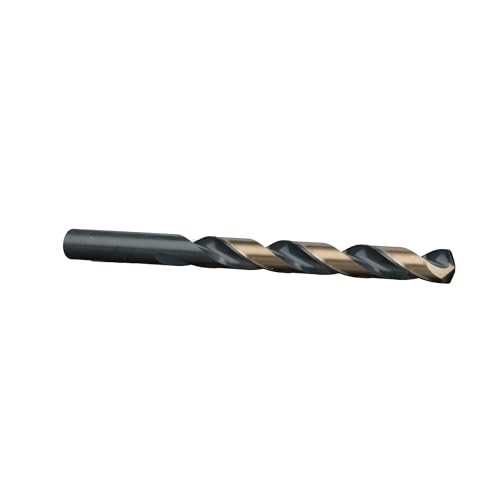Drill America - KFD15J-SET 15 Piece Heavy Duty High Speed Steel Drill Bit Set with Black and Gold Finish, KFD Series