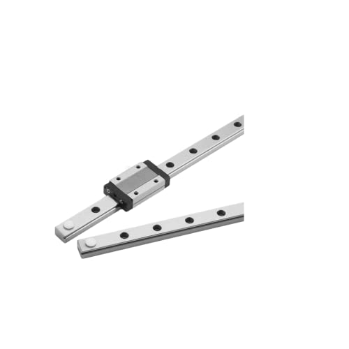MGN12H Mini Linear Bearing Slide Rail Guide 200 mm Pack of 2 with 2 MGN12H Type H Block for DIY 3D Printer and CNC Machine XYZ L:200 mm 2 rails + 2 H block