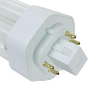 Circle (10 Pack 32W 4-Pin GX24Q-3 Triple Tube Compact Fluorescent Bulb | 4100K Cool White | 10,000 Hr Life | Replaces Sylvania 20886, Philips PL-T 32W/41/4P/ALTO, GE F32TBX/841