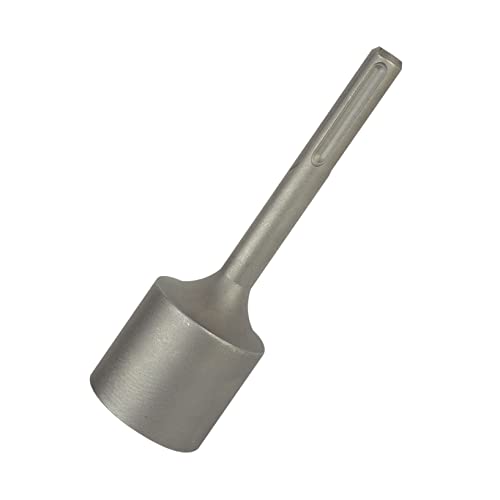 SDS Max Shank T Post Driver Attachment – Made for Driving T Posts with Rotary Hamer Drill, 2 Inch Diameter Head, SDS Max Post Driver, Fence Post Pounder and Metal Fence Post Driver