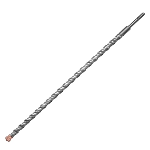 1" x 31.5" (25x800mm) SDS Plus Masonry Drill Bit, Rotary Hammer Bit 1 inch ( 25mm ) 31.5 inch / 800mm Length