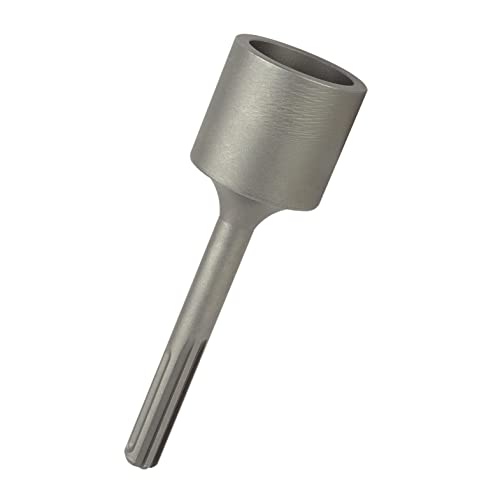 SDS Max Shank T Post Driver Attachment – Made for Driving T Posts with Rotary Hamer Drill, 2 Inch Diameter Head, SDS Max Post Driver, Fence Post Pounder and Metal Fence Post Driver