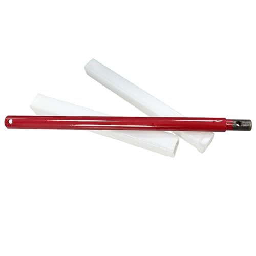 Auger Extension 18" Red Steel Structure Fits All powerheads with a 7/8” Connection
