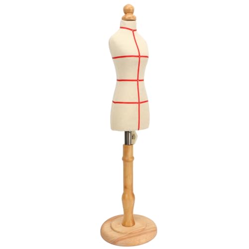 TOPINCN Lady Mannequin, Mini Doll Model Lace Shape Female Doll Mannequin, Mannequin Body Chest of Drawers (Style 1) Style 1