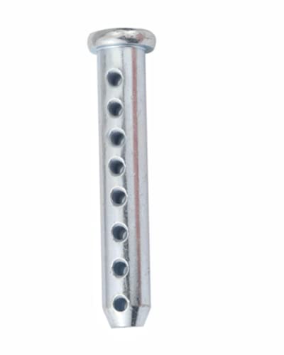 8-20Pack Multisize Flat Head Adjustable Clevis Pin,with Multi-Hole Cylindrical Pin Positioning Pin Clevis Pins Set (Size:M6 x 50mm, 10) M6 x 50mm