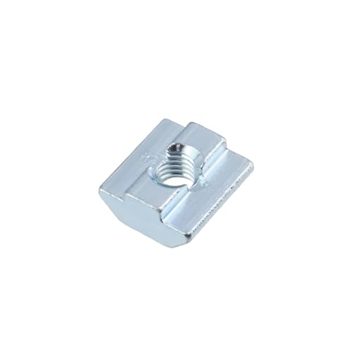 50Pcs M8 T Nuts Carbon Steel 4040 Series Aluminum Extrusion