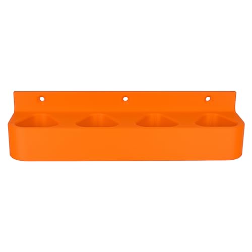 Wall Mount Suitable for 4 Stihl AS 2 Batteries Holder Battery Holder Battery Holder Accessory (Orange) Orange