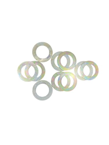 Bucket Pin Shims Spacer Washer 135mm x 80mm x 2mm - Set of 10, Compatible with Earthmoving Machines and Excavators - Durable Replacement Parts for Enhanced Performance