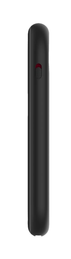 Lenovo Portable Rechargeable Presentation Remote, Wireless, Bluetooth, Digital Pointer, Lightweight, 30M Range, Black
